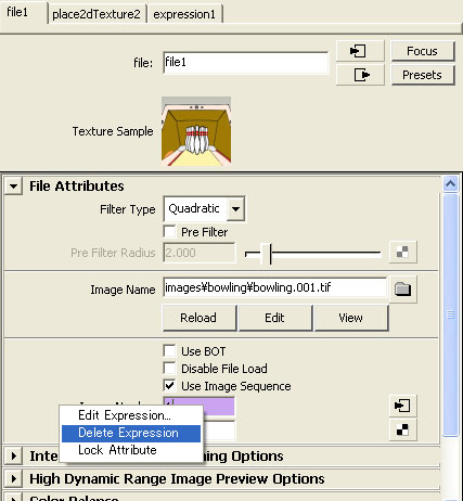 maya チュートリアル FAQ　Texture File アニメーション