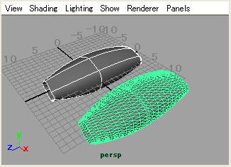 maya チュートリアル FAQ NURBS ポリゴン 変換