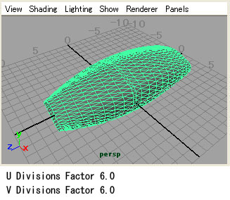 maya チュートリアル FAQ NURBS ポリゴン 変換