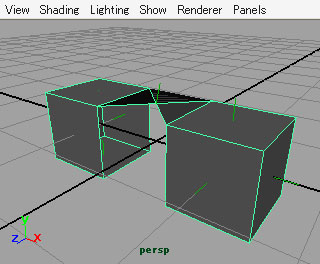 maya チュートリアル FAQ ポリゴン フェース 裏返る ねじれる