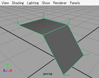 maya チュートリアル FAQ ポリゴン フェース 裏返る ねじれる