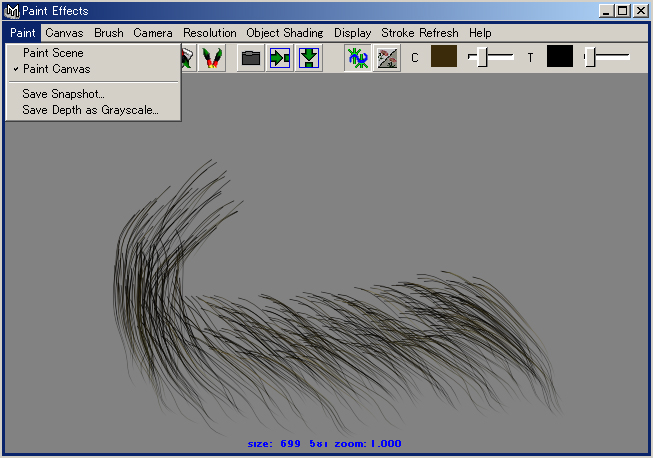 maya tutorials paint effects hair