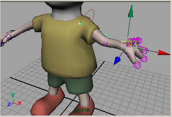 maya tutorial character setup IK handle