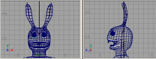 maya チュートリアル アニメーション キャラクターセットアップ Wire Deform Tool