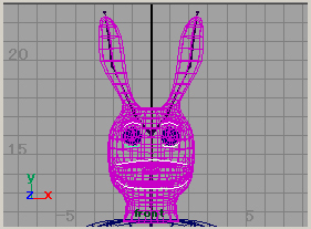 maya チュートリアル アニメーション キャラクターセットアップ Wire Deform Tool